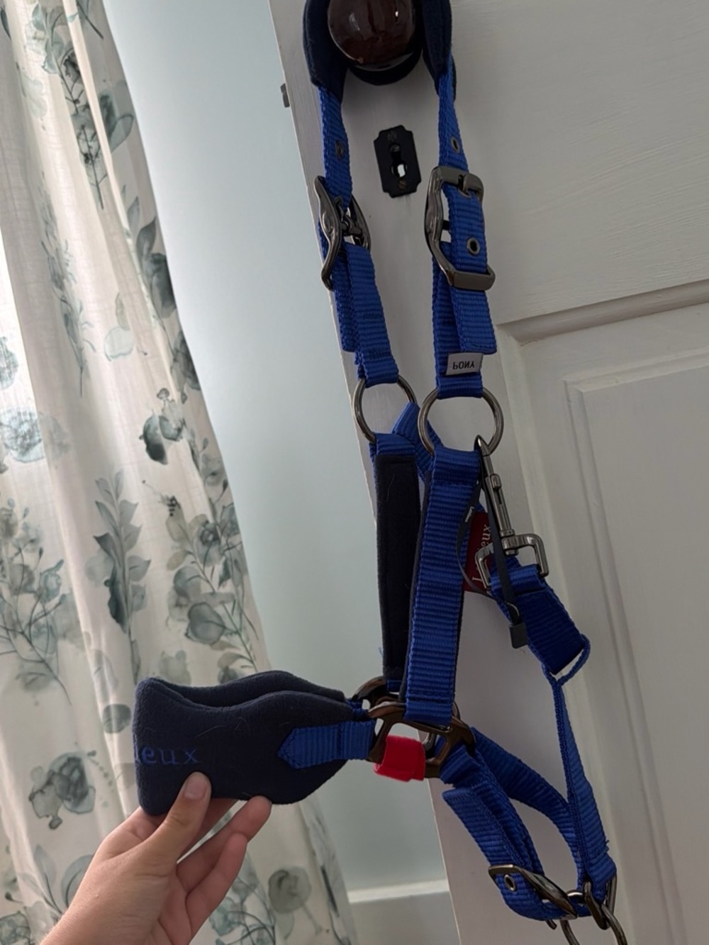 Royal Blue Padded Lemieux Halter